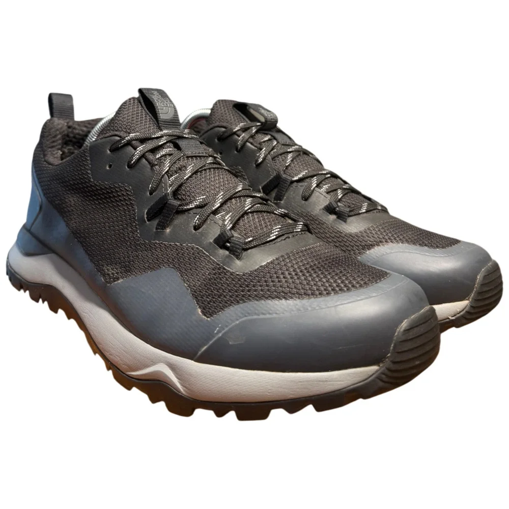 THE NORTH FACE Activist Futurelight Men 10.5 Trail Hiking Shoes Black Grey *Read